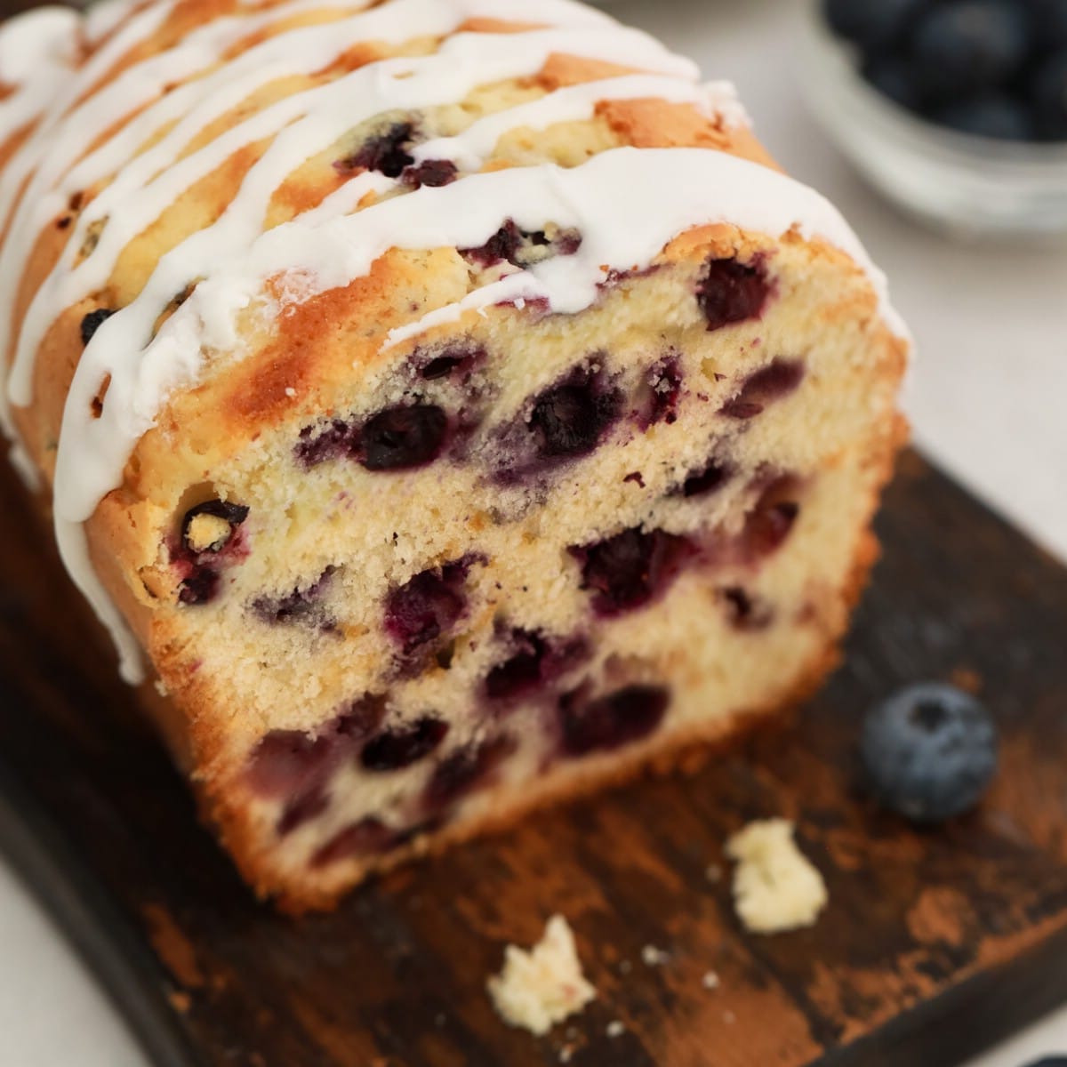 Blueberry And Cream Cheese Bread